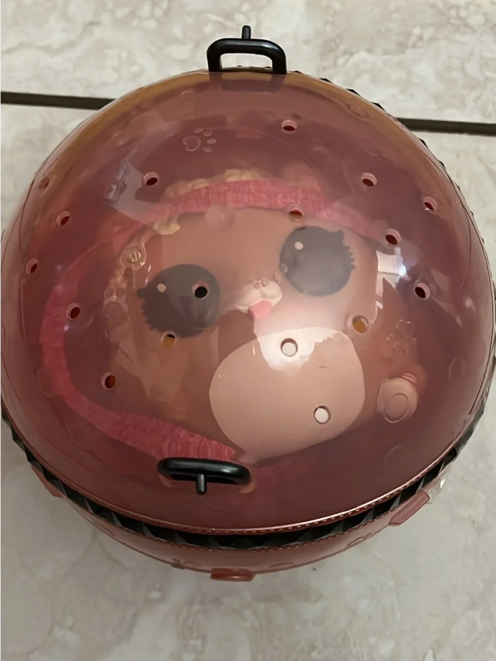 Surprise Pet Capsule Carrier in Dusty Rose